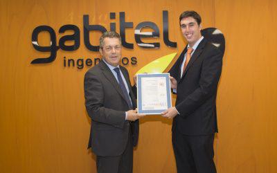 SGS certified Gabitel Ingenieros with the ISO 50001:2011