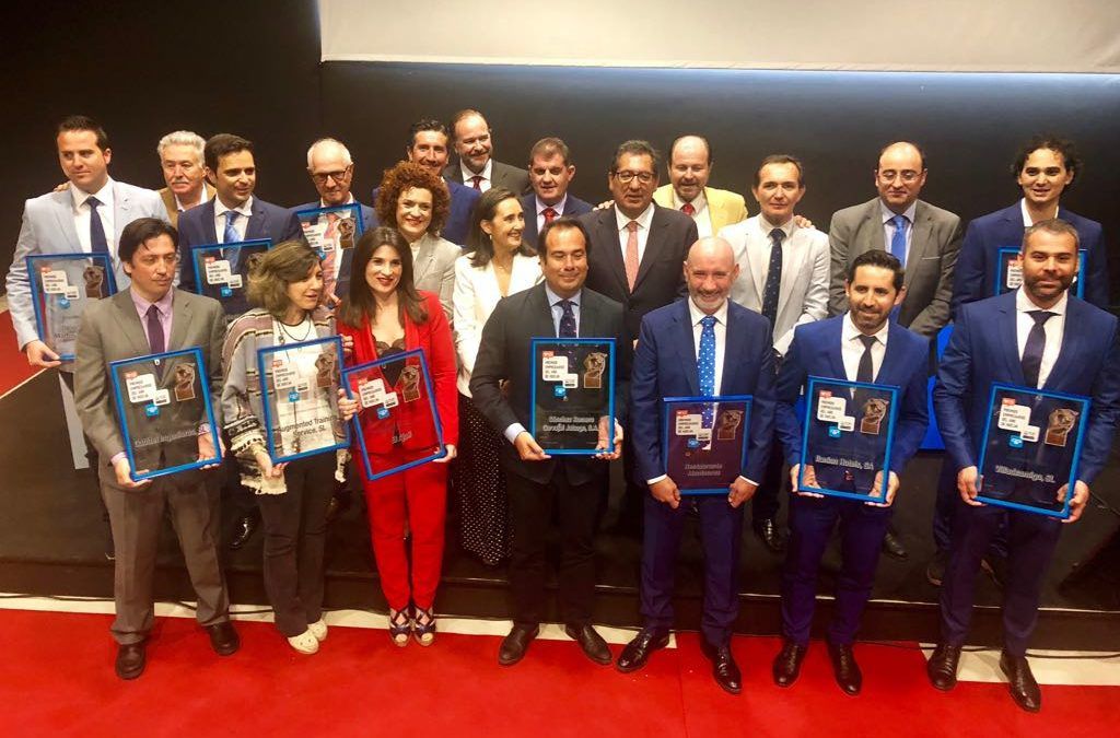 Gabitel Ingenieros received an award at the XIII Entrepreneurs of the Year Awards in Huelva