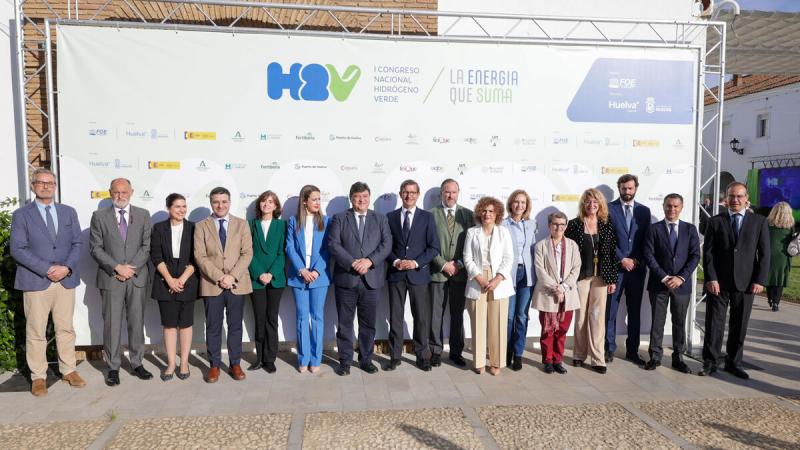 El I Congreso Nacional del Hidrógeno Verde tendrá lugar en Huelva en 2024